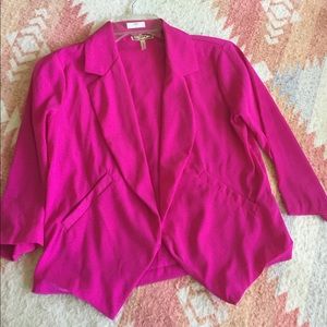 Pink blazer